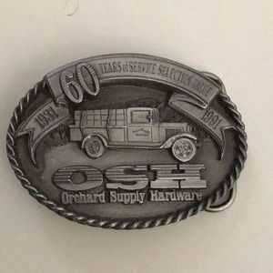 1991 Second Edition OSH 60 Years Belt Buckle
